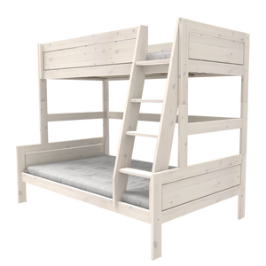 Familiestapelbed met ladder 120 x 200 & 90 x 200 cm