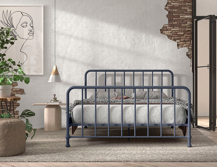 BRONXX BED MAT BLUE DENIM 160x200CM