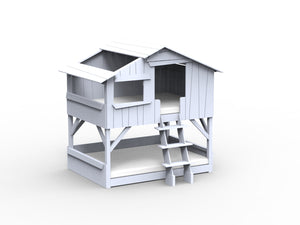 Dubbel boomhut in MDF