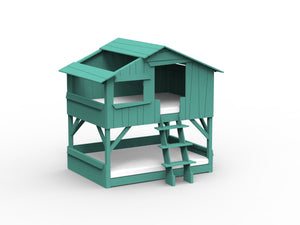 Dubbel boomhut in MDF