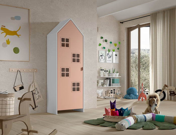 CASAMI BRUGES kast met deur in comfy pink.