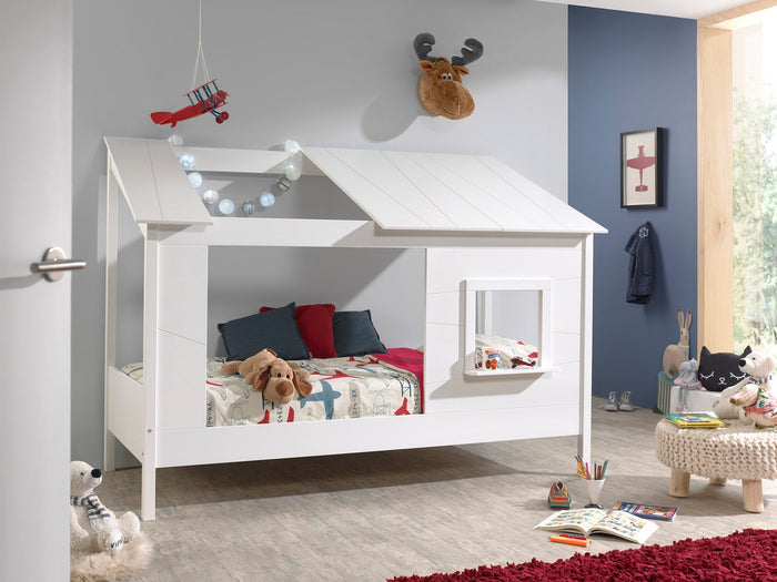Housebed-combinatie: een house bed en een rollattenbodem