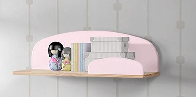 KIDDY HANGPLANK 65CM OUD ROSE *