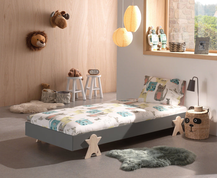 MODULO BED SMILEY GRIJS*