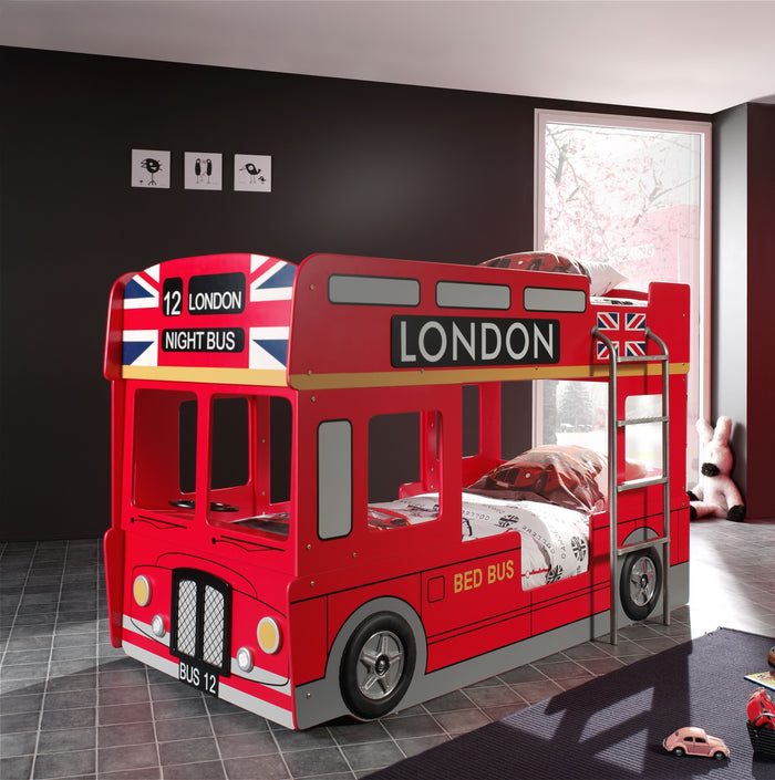 LONDON BUS BUNKBED *