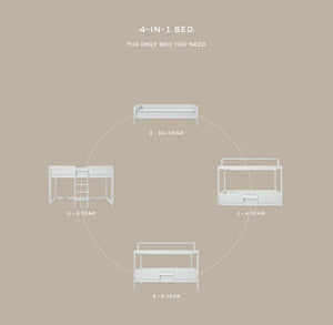 4-in-1 House bed