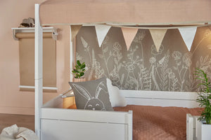 4-in-1 bed met dakframe / Hemelbed