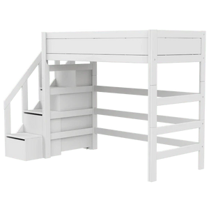 Hoogslaper  177cm met trapkast