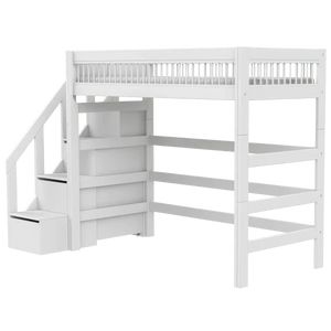 Hoogslaper  177cm met trapkast