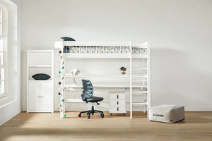 Hoogslaper  177cm met (rechte of schuine) ladder