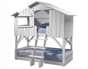 Boomhut  Dubbel (stapelbed) 90 x 190