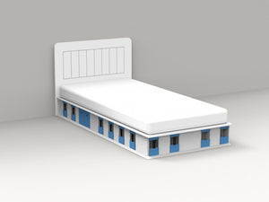 Stable bed - 2 kanten