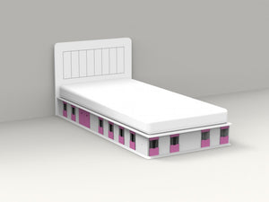 Stable bed - 2 kanten