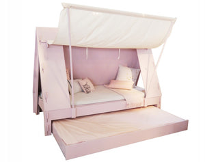 Tentbed met bedlade
