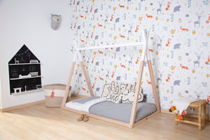 Childhome Combinatie Tipi Bed + Wigwam Hoes - 90 x 200cm