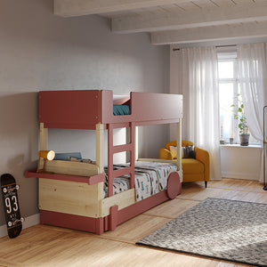 Mathy By Bols 3 in 1 bed Discovery 1 Laag bed Stapelbed