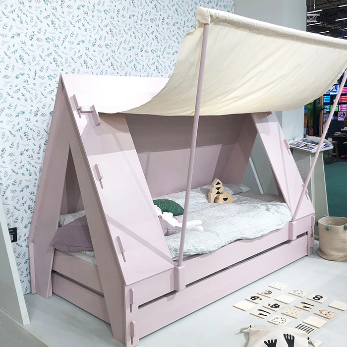 Mathy by Bols Tent Bed met Uitschuifbaar Bed - Vanaf 90x190cm